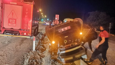 Mardin'de Otomobil Devrildi: Üç Kişi Yaralandı
