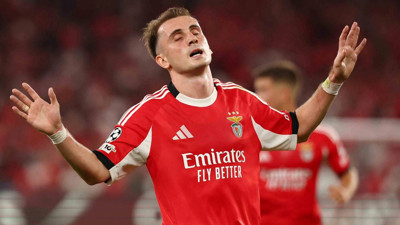 Kerem golü attı, Benfica'dan paylaşım geldi: "Türk lokumu"
