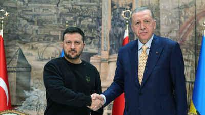 Cumhurbaşkanı Erdoğan Zelenski ile görüştü