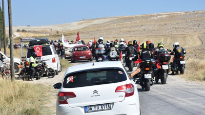 Motosiklet Gönüllüleri Büyük Taarruz'u Anıyor