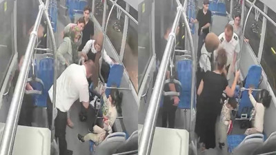 Kocaeli'de heyecanlı dakikalar! Otobüs şoförü Heimlich manevrasıyla çocuğu kurtardı