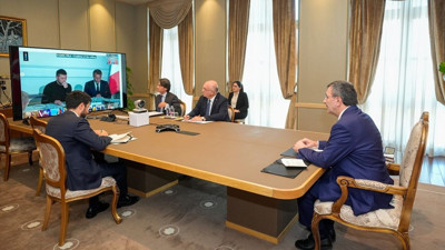 Cevdet Yılmaz, Gönüllüler Koalisyonu Zirvesi'ne Katıldı