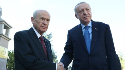 Cumhurbaşkanı Erdoğan, Bahçeli ile görüştü