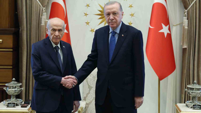 Cumhurbaşkanı Erdoğan MHP Lideri Bahçeli ile görüşecek
