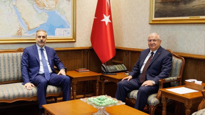 Dışişleri Bakanı Hakan Fidan ile Milli Savunma Bakanı Yaşar Güler bir araya geldi