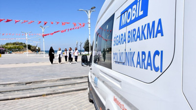 Van'da Mobil Sigara Bırakma Aracı Hizmet Vermeye Başladı