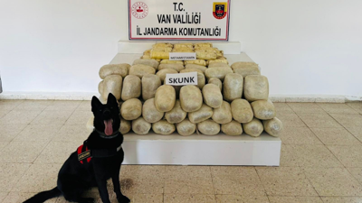 Başkale'de uyuşturucu operasyonu: 106 kilogram madde ele geçirildi