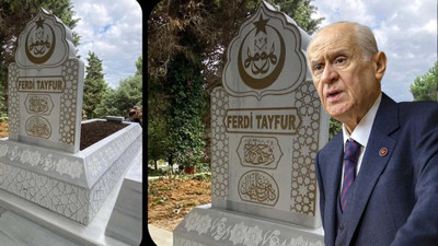MHP Genel Başkanı Bahçeli’den duygulandıran davranış! Ferdi Tayfur'un kabrini yaptırdı