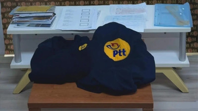 'PTT görevlisi' kıyafeti giyip dolandırıcılık yapan şüpheliye gözaltı
