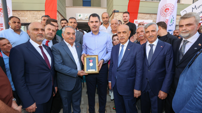 Bakan Kurum: her evde huzuru, mutluluğu görene kadar mücadele edeceğiz