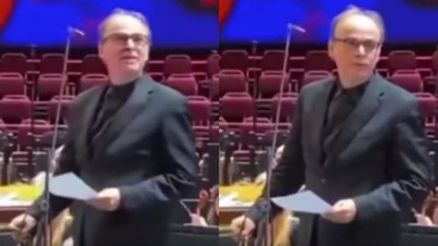 İsrailli orkestra şefi Volkov'dan BBC konserinde Gazze'de ateşkes çağrısı