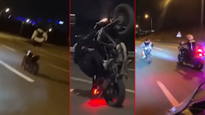 İstanbul'da motosiklet denetimi: Trafiği tehlikeye atan sürücüler tek tek yakalandı
