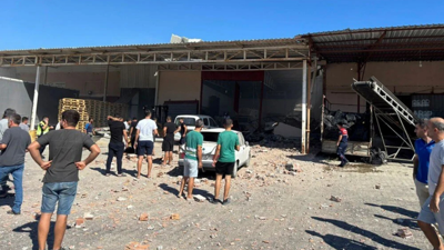 Antalya'da toptancı halinde patlama: Bir ölü, üç yaralı