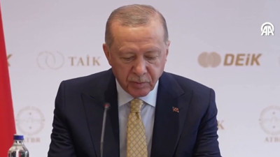 Cumhurbaşkanı Erdoğan'dan 100 milyar dolarlık ticaret hacmi mesajı!