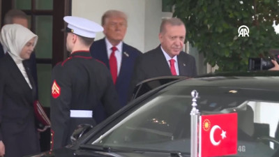 Cumhurbaşkanı Erdoğan Beyaz Saray'dan ayrıldı