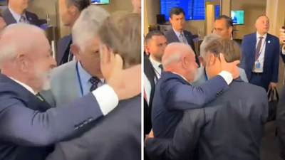 BM toplantısında ilginç anlar: Brezilya Başbakanı Lula, Macron’u ensesinden tuttu
