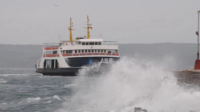 Marmara'da deniz ulaşımına fırtına engeli! İDO ve BUDO'nun bazı seferleri iptal edildi