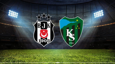 Beşiktaş – Kocaelispor karşılaşmasının 11’leri belli oldu