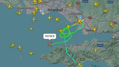 Pistteki kuşlar hava trafiğini olumsuz etkiledi