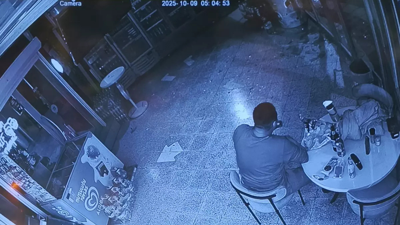 Gece yarısı market baskını: İçti, dondurma yedi, sonra gitti