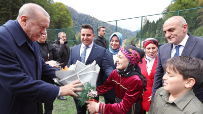 Cumhurbaşkanı Erdoğan’dan Ayder Yaylası’na özel ziyaret