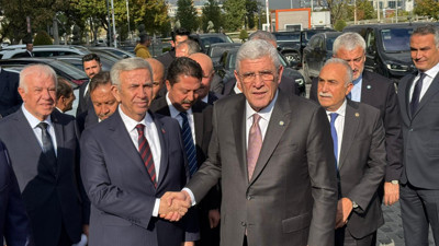 İYİ Parti Genel Başkanı Müsavat Dervişoğlu, ABB Başkanı Yavaş'ı ziyaret etti