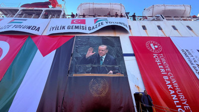17. İyilik gemisi Gazze’ye uğurlandı: “Gazze yalnız değil”