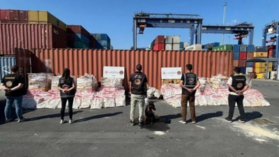 Türkiye ile İspanya'dan ortak operasyon: Fosil ununa emdirilmiş 1,7 ton kokain ele geçirildi