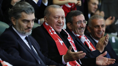 Milli maça damga vuran kare: Erdoğan'ın sevinci Kavelaşvili'nin hüznü