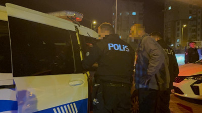 Kayseri’de bir baba polisten kaçan oğluna tepki gösterdi