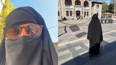 Ankara'da çarşafla gezen erkek için karar verildi! İşte ifadesi