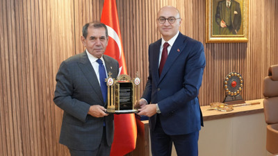 Galatasaray Başkanı Dursun Özbek'ten Cumhuriyet Başsavcısı Barış Duman'a ziyaret