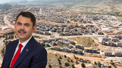 Bakan Kurum: Deprem sonrası İndere’de umut yeşeriyor