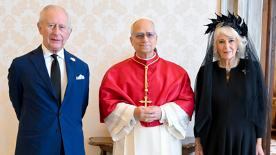 İngiltere Kralı Charles, Vatikan’da