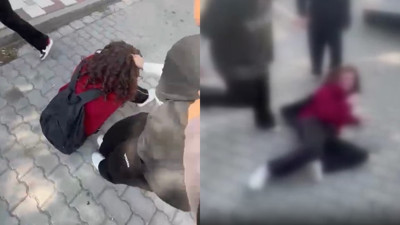 Balıkesir'de kız çocukları akranını teklemeyip saçından sürükledi