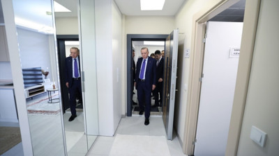 Yüzyılın Konut Projesi | Cumhurbaşkanı Erdoğan, örnek daireyi inceledi