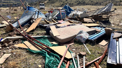 Ankara'dan hortum geçti! İşte hasar gören bölgeler
