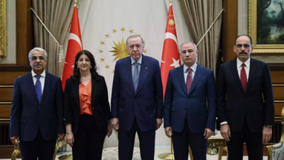 Cumhurbaşkanı Erdoğan, DEM Parti Heyeti'ni kabul etti