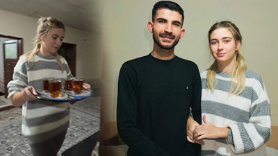 Rusya'dan Yüksekova'ya uzanan aşk hikayesi müslümanlıkla taçlandı