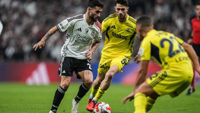 Dev derbiyi Kanarya kazandı: Beşiktaş 2 - 3 Fenerbahçe