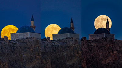 Kasım Dolunayı Van semalarında görsel şölen sundu