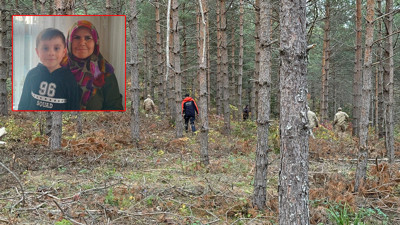 Kastamonu'da kayıp anne ve oğlunu arama çalışmaları 4'üncü günde
