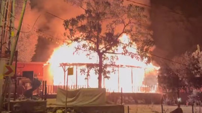 Beykoz'da restoranın şöminesinden çıkan yangın söndürüldü