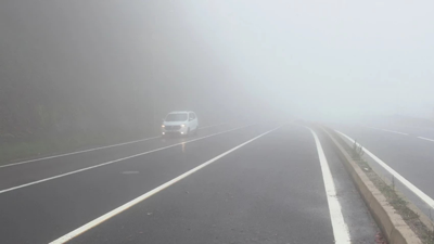 Bolu Dağı'nda sis etkili oluyor