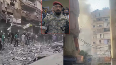 İsrail'den, Beyrut'a saldırı! Hizbullah'ın askeri kanadının liderini öldürdüler