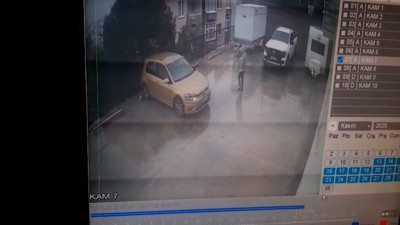 Geri vitese taktı 10 metrelik yükseklikten bahçeye uçtu