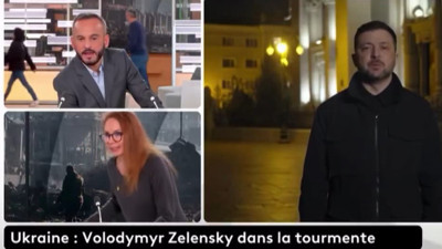 Fransa’da Zelenskiy yayını sırasında bomba alarmı