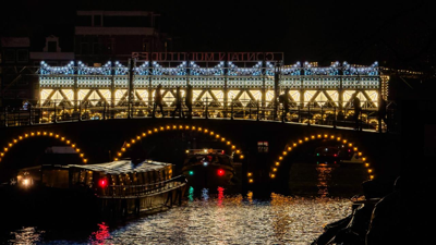 Hollanda'da 'Amsterdam Işık Festivali' başladı