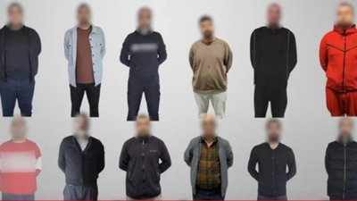 Kırmızı bültenle aranan 12 suçlu Türkiye'ye getirildi