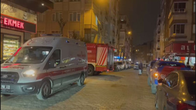 Güngören'de 6 katlı binada patlama